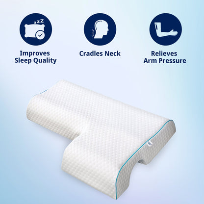 Shoulder Relief Pillow - Flexible Arm Positions for Personalised Comfort