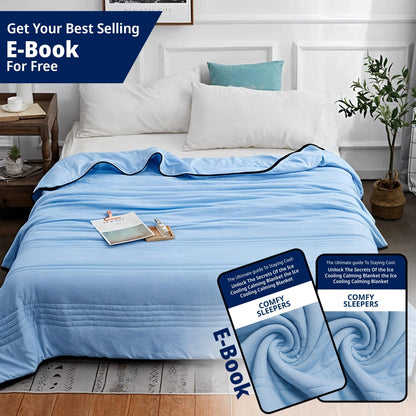 Temperature-Regulating Blanket - All-Season Comfort - Buy 1 Get 1 FREE