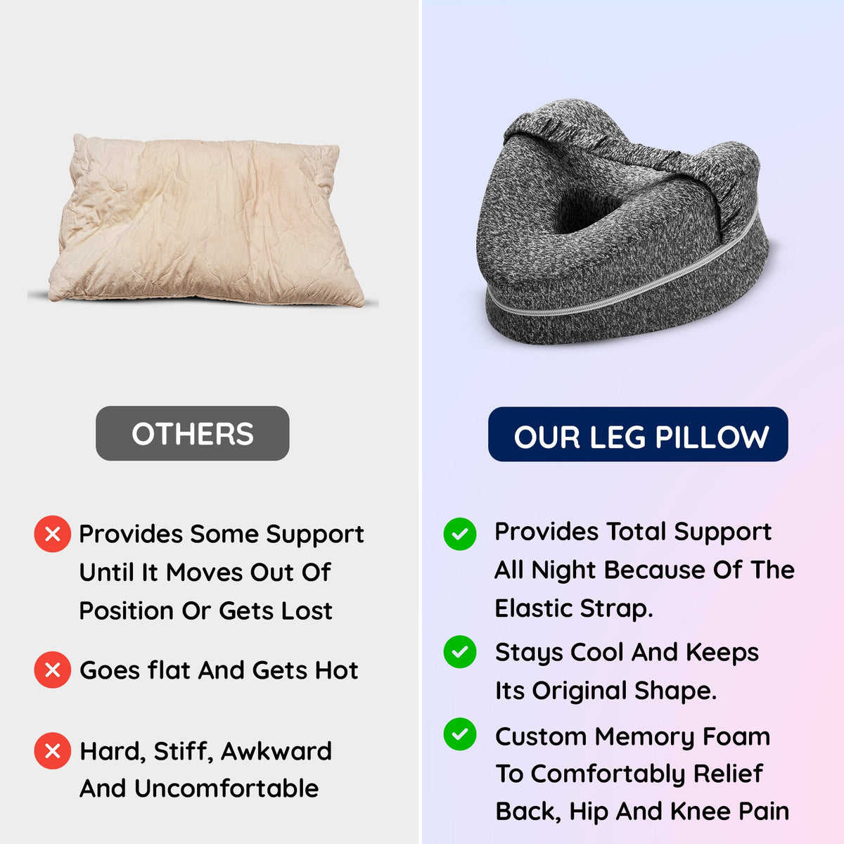 Leg Alignment Pillow