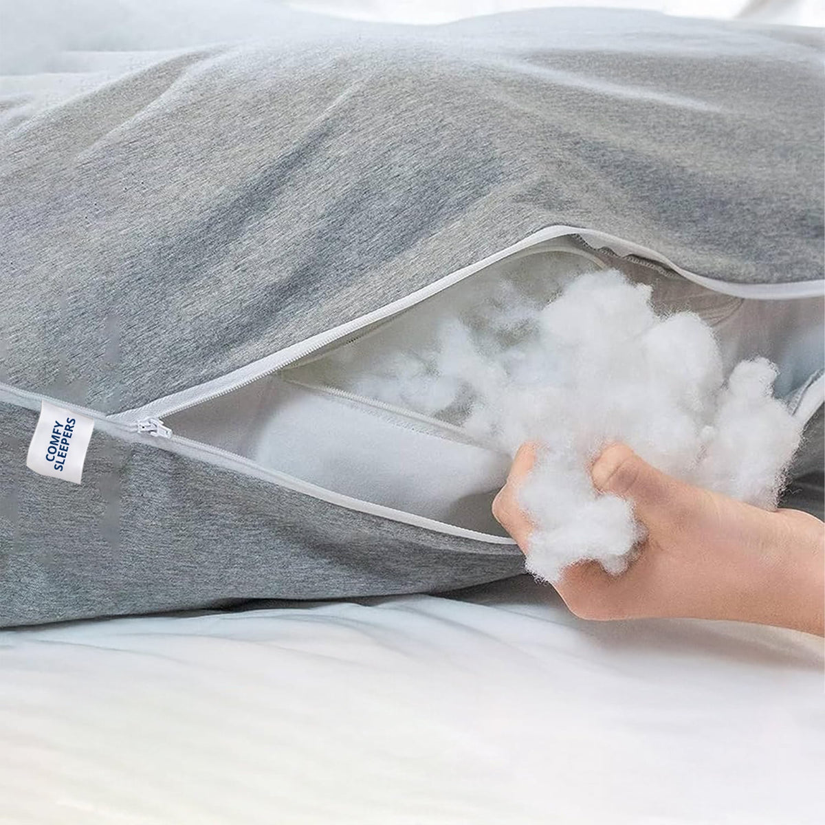 Maternity U Shaped Pillow - Must Have for Regular Comfort & Maternity Sleep