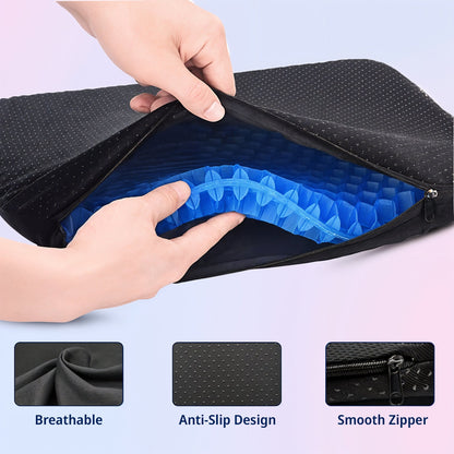 Honeycomb Gel Seat Cushion For All-day Comfort while Working