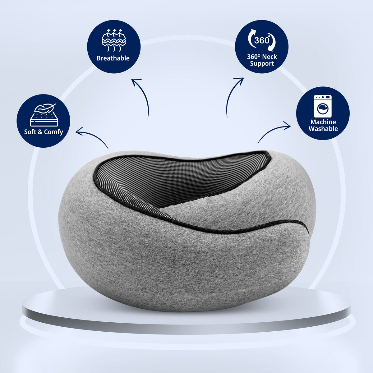 Travel Neck Support Pillow - Buy 1 Get 1 FREE
