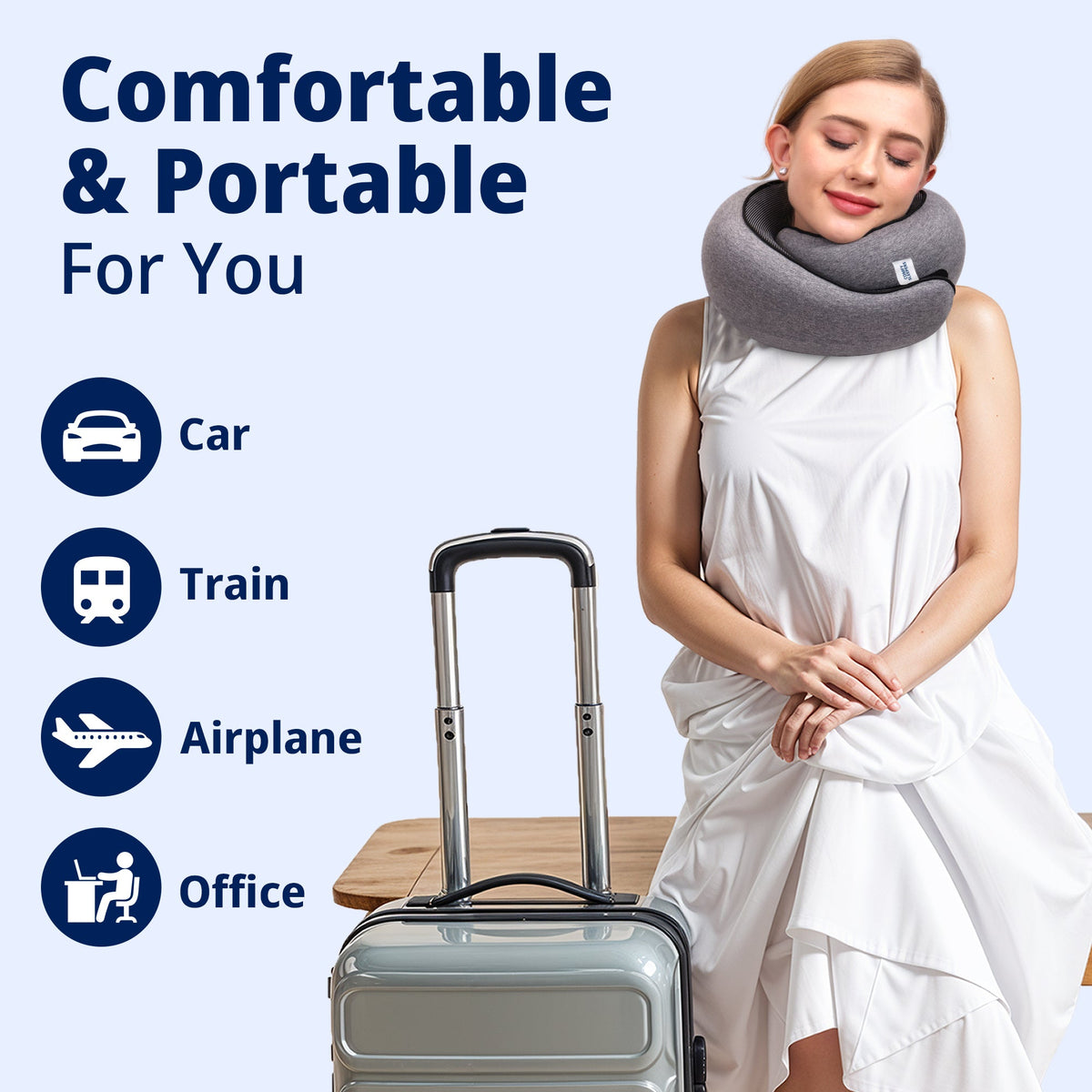 Travel Neck Support Pillow - Buy 1 Get 1 FREE