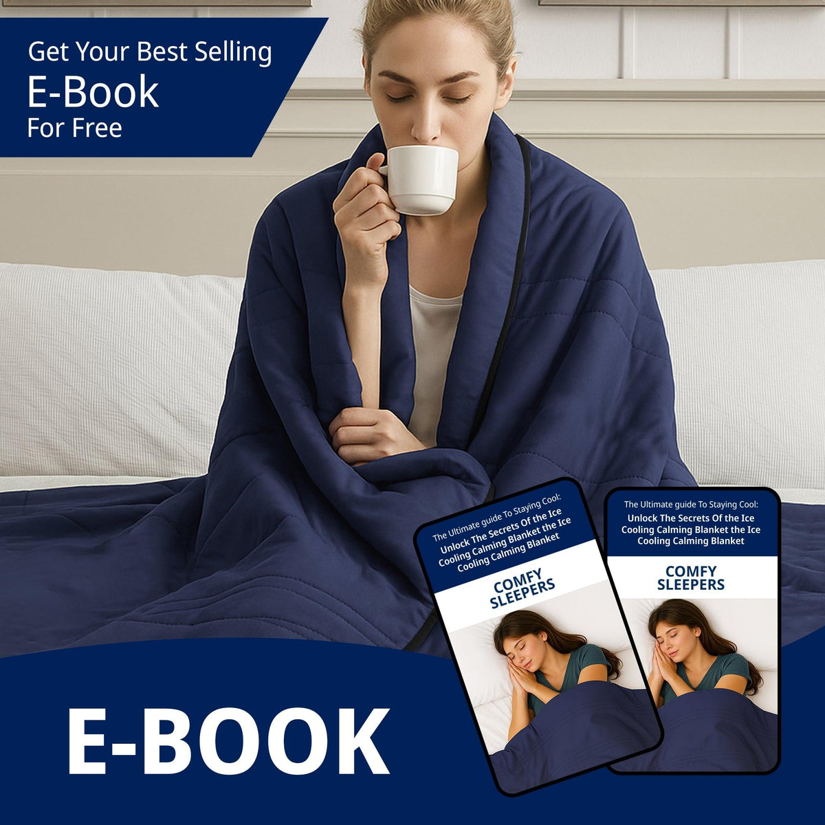 Ice Calming Cooling Blanket - Buy 2 Get 10 FREE Offer
