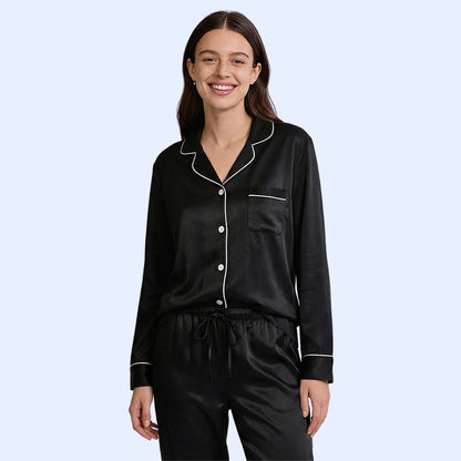 Moonlit Silk Pyjama Set