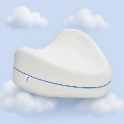 Leg & Knee Memory Foam Support Pillow - Pain Relief for Sciatica, Back, HIPS, Knees, Joints