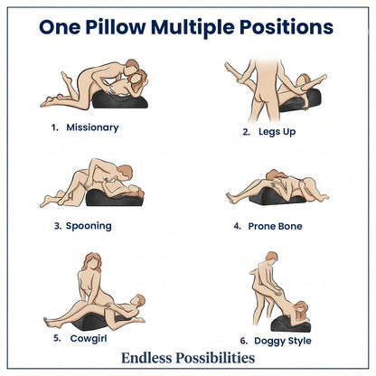 Deep Stroke Pillow for Couples