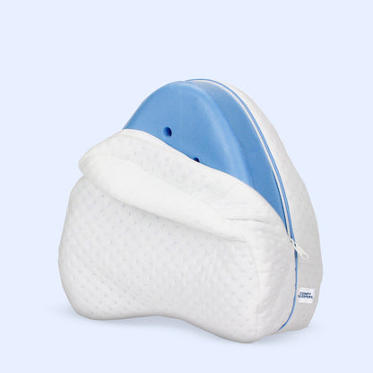 Leg & Knee Memory Foam Support Pillow - Pain Relief for Sciatica, Back, HIPS, Knees, Joints