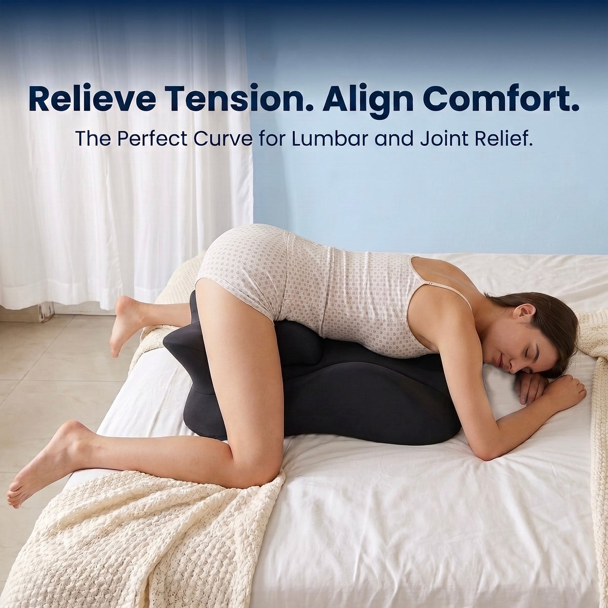 Deep Stroke Pillow for Couples