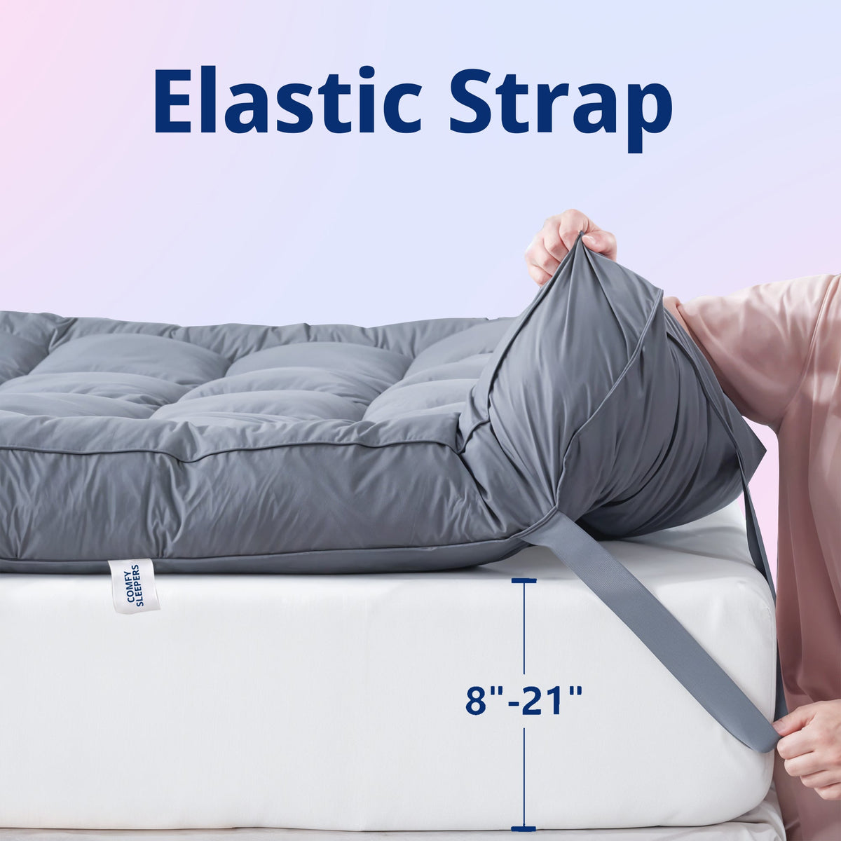 Luxury Top Mattress Topper – Comes with 10cm Thickness