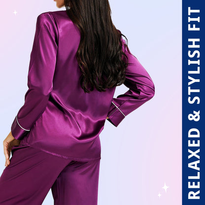 Moonlit Silk Pyjama Set