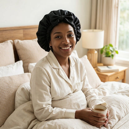 100% Mulberry Silk Bonnet