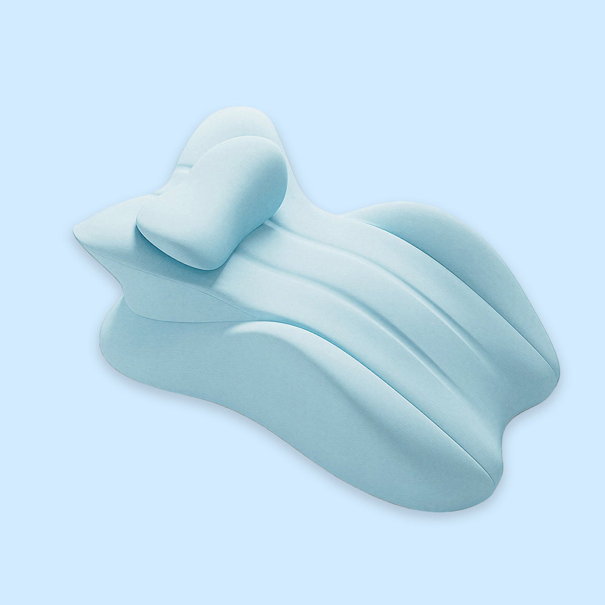 Deep Stroke Pillow for Couples