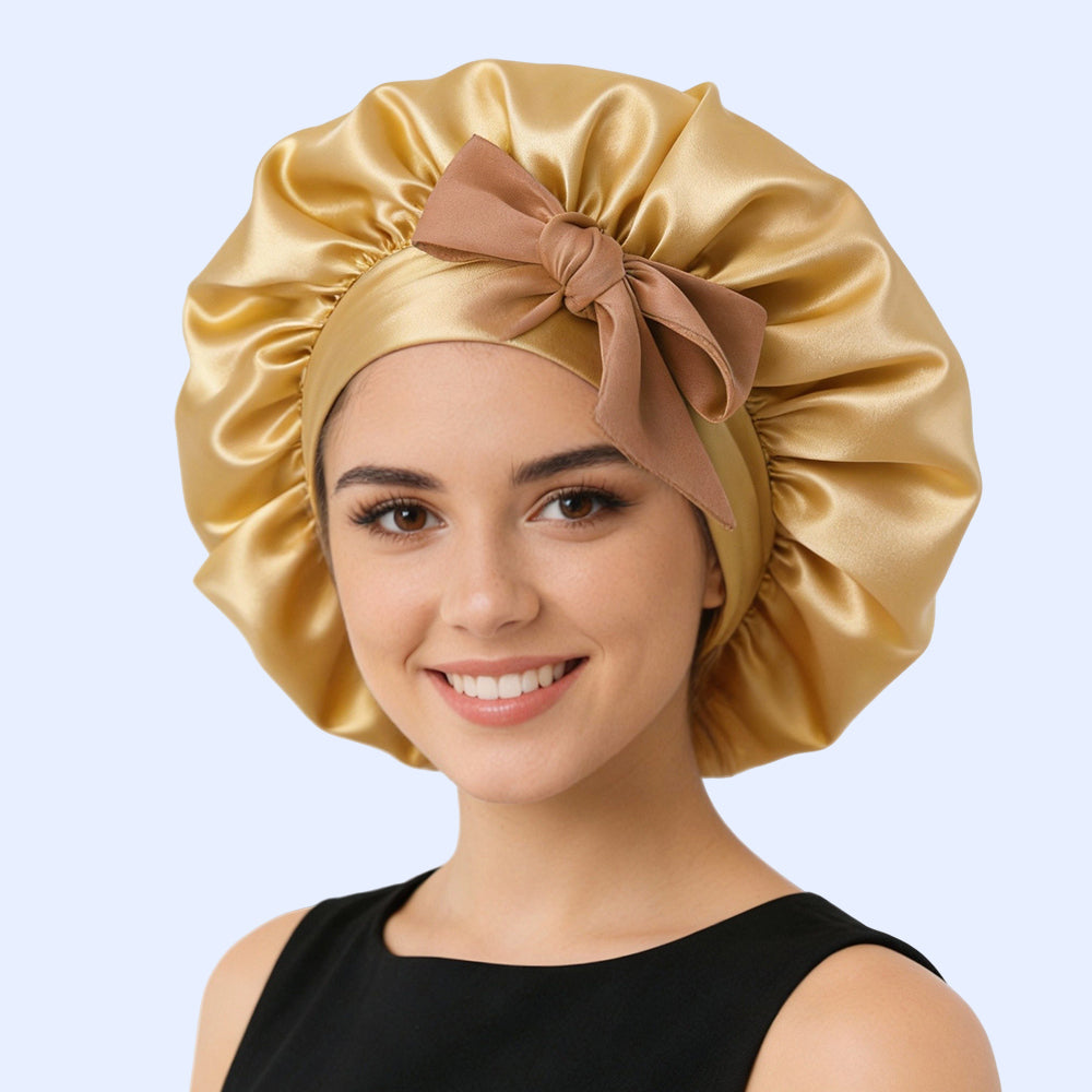 All-Night Satin Bonnet - Stays On All Night Guaranteed