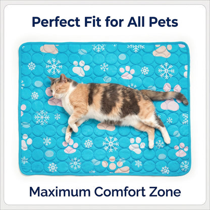 Pet Ice Cooling Calming Waterproof Blanket & Mat - Buy 1 Get 1 FREE