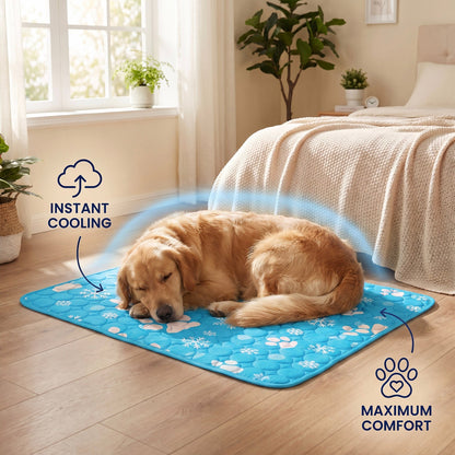 Pet Ice Cooling Calming Waterproof Blanket & Mat - Buy 1 Get 1 FREE