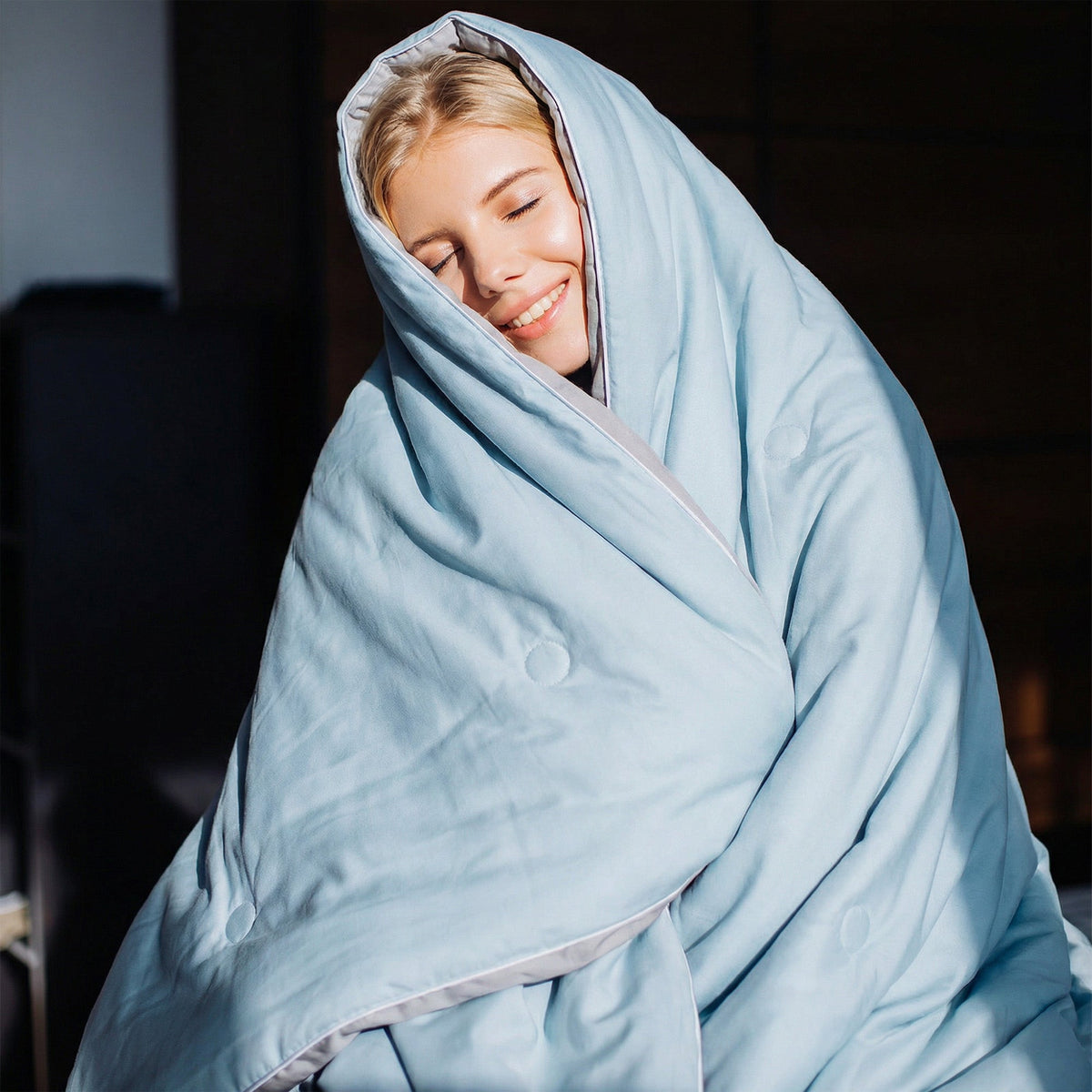 Reversible Ice Cooling Comforter