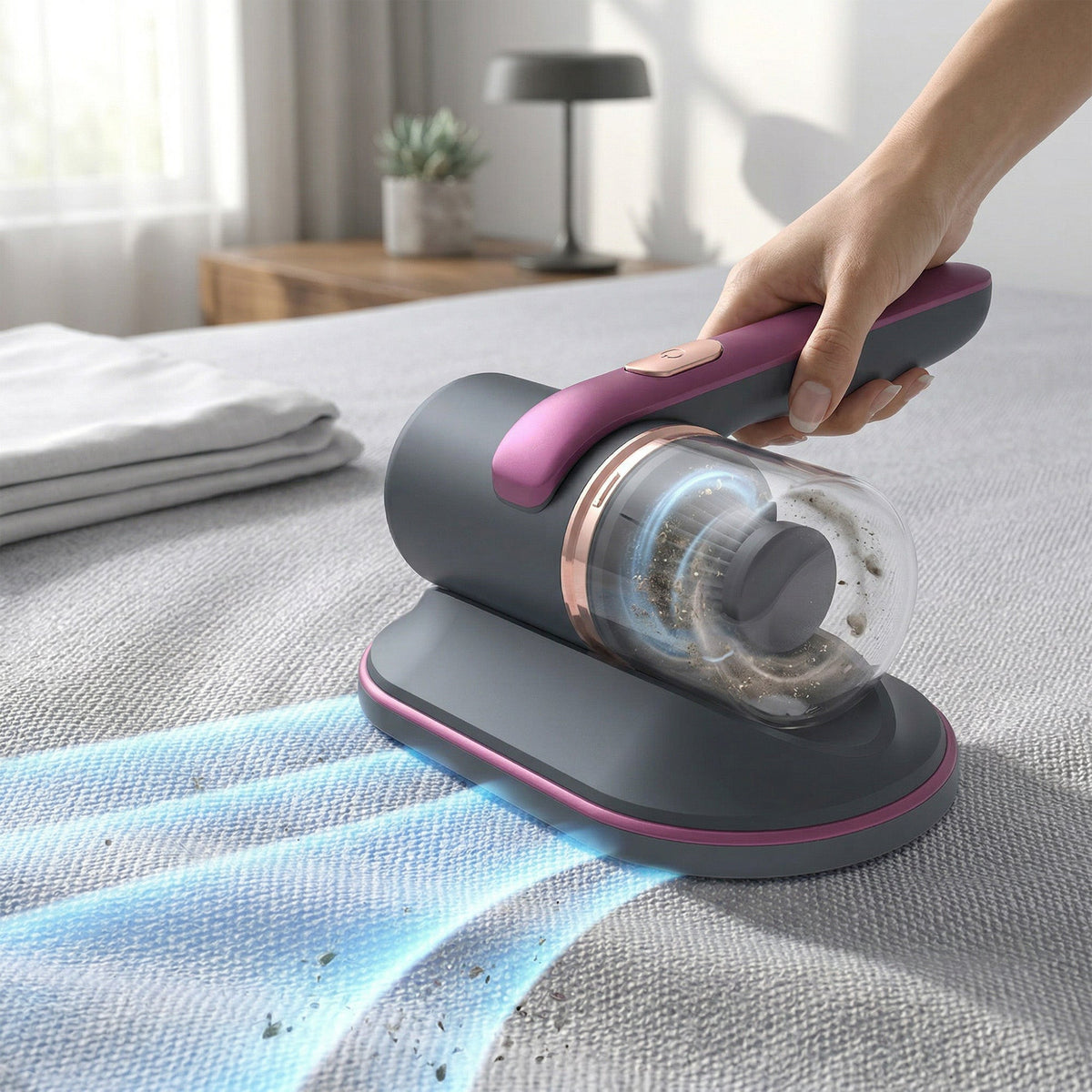 Dust Vacuum & Iron – Ideal for Furniture, Bedding, Mattresses & Pet Hair