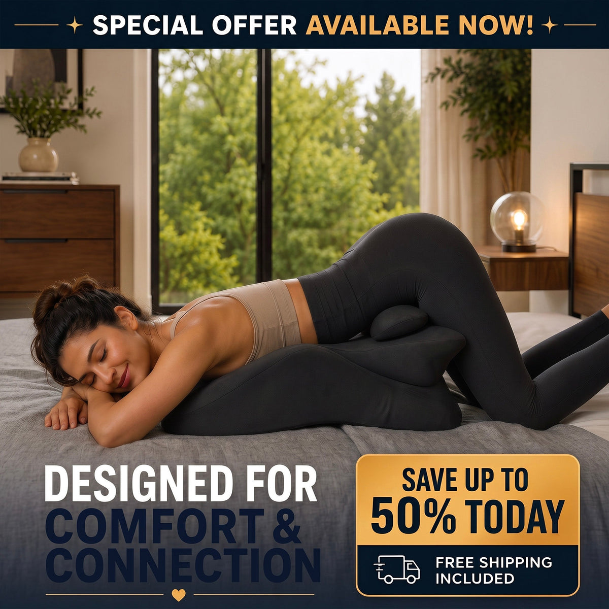SweetSpot Intimacy Support Pillow