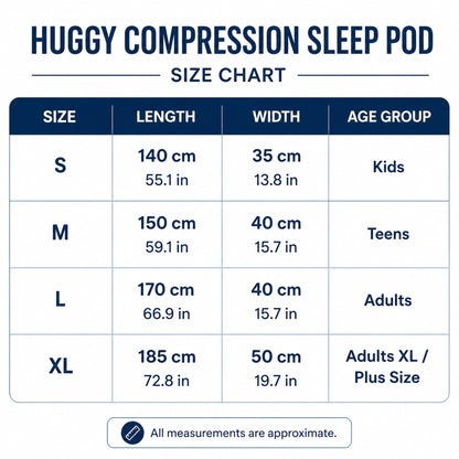 Huggy Compression Sleep Pod - Buy 1 Get 1 FREE