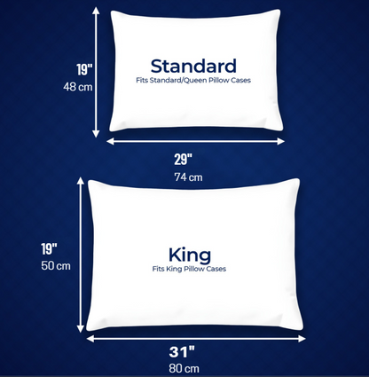 Luxury Hotel Bed Pillow –  Down Alternative & Goose Feather Cooling Pillow