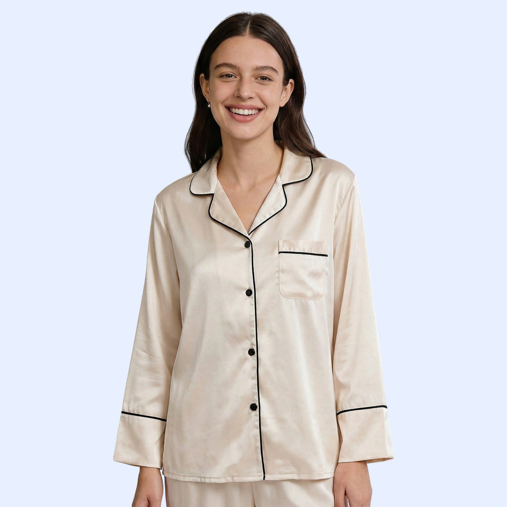 Moonlit Silk Pyjama Set