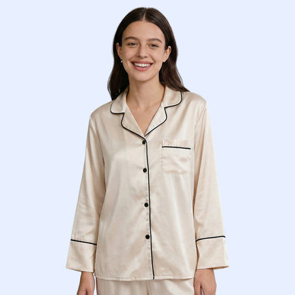 Moonlit Silk Pyjama Set