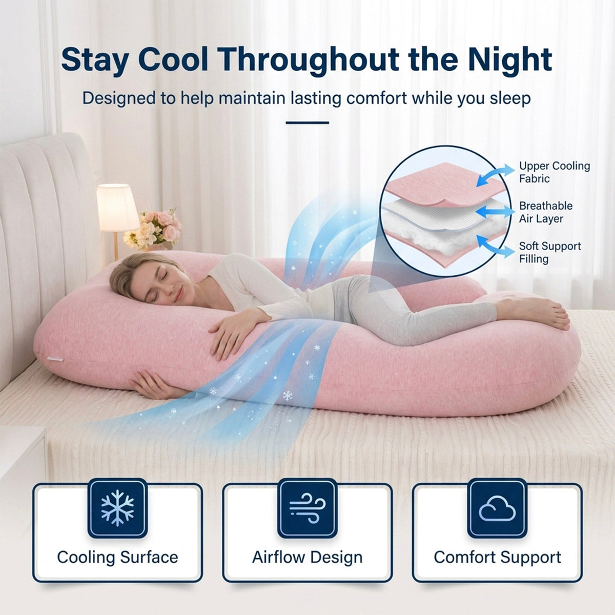 Cooling Body Pillow