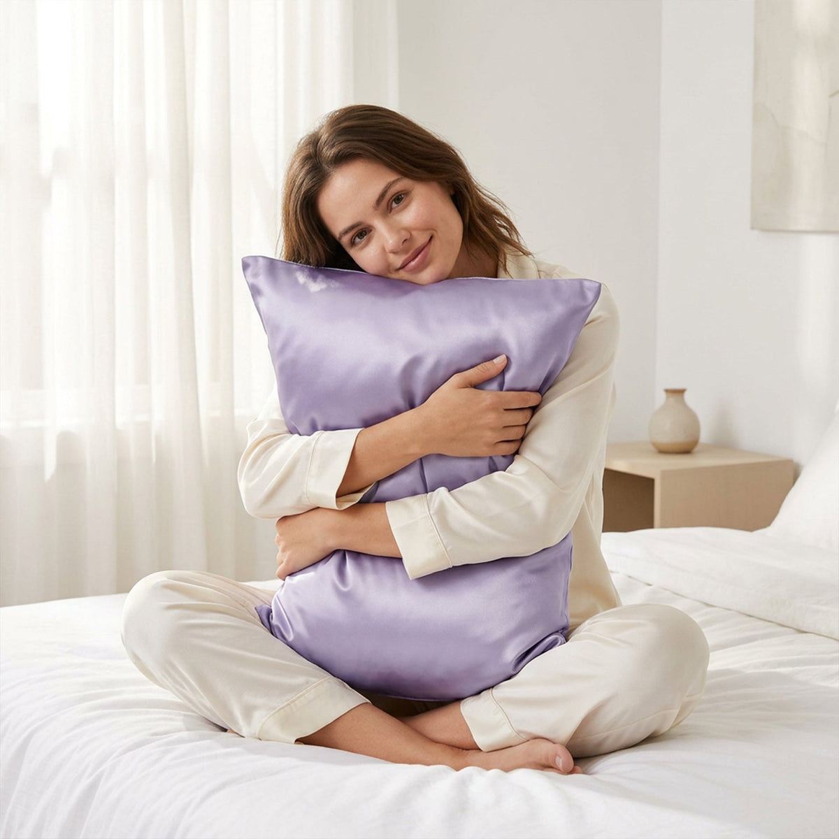 Luxury Silk Pillowcase (Pair) + 3x "FREE" Sleep Goodies