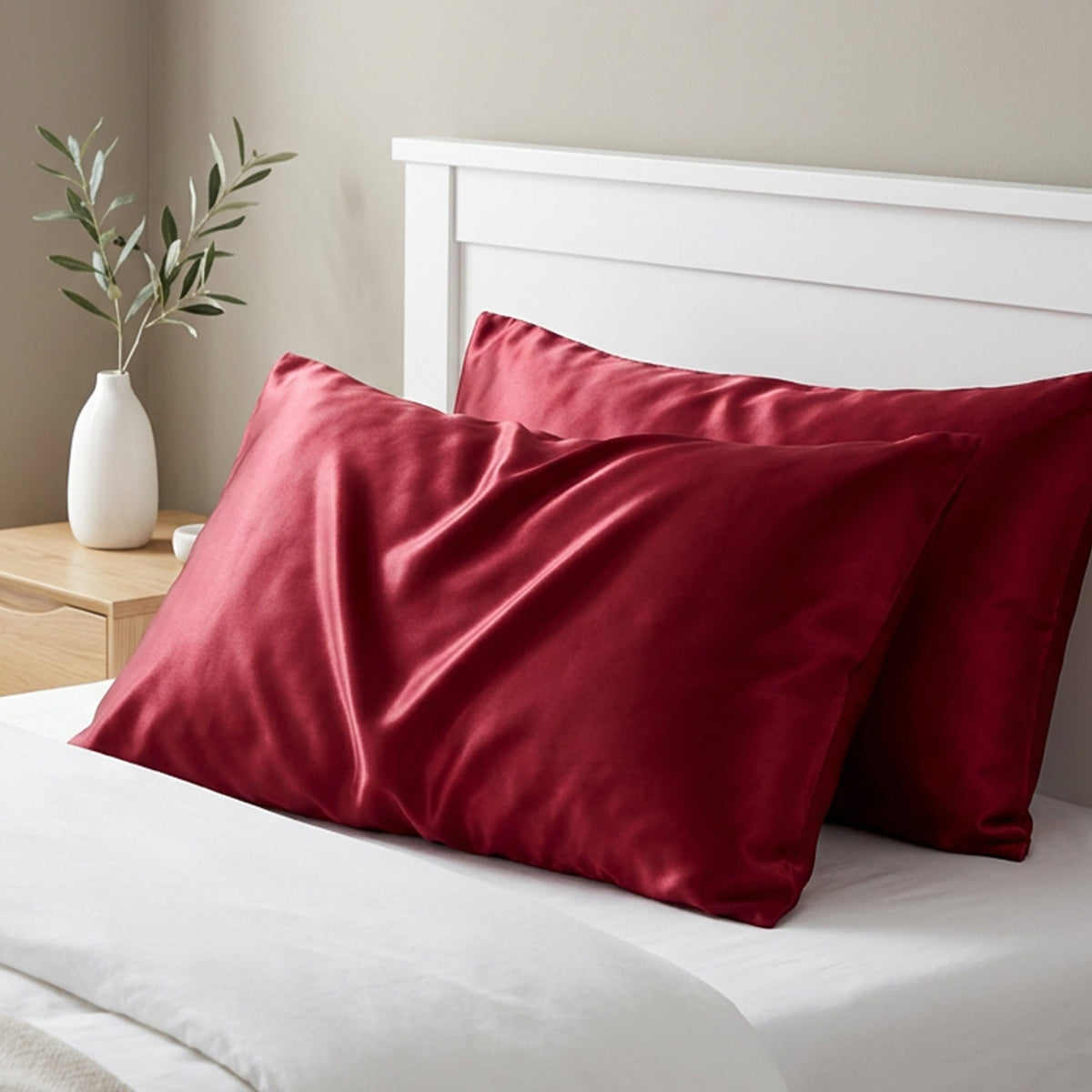 Luxury Silk Pillowcase (Pair) + 3x "FREE" Sleep Goodies