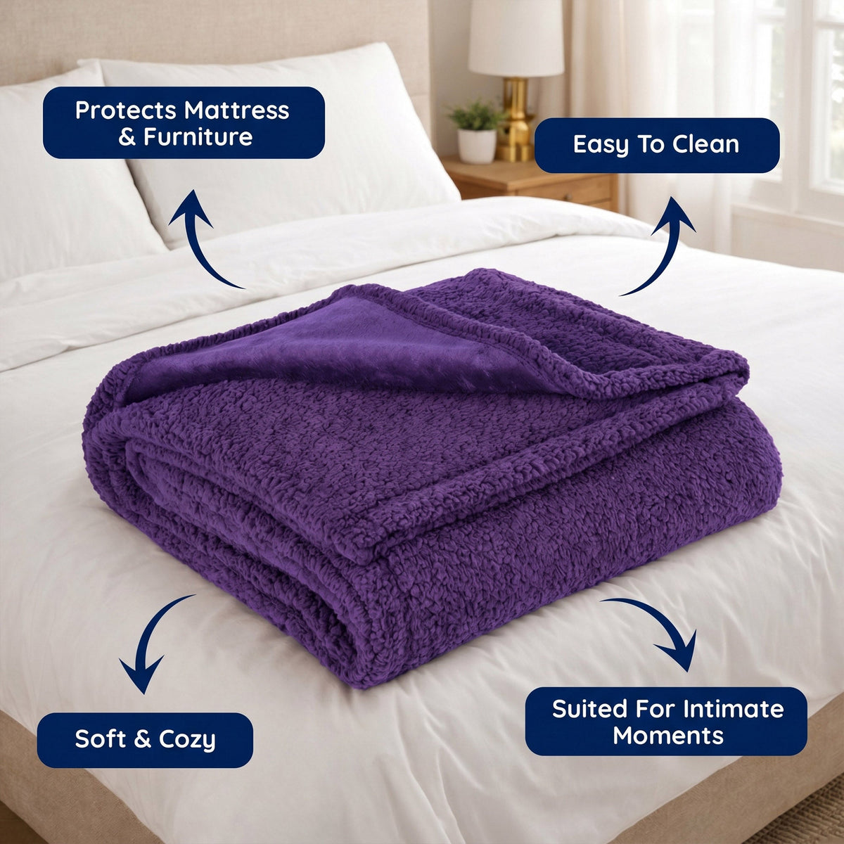 Waterproof Intimacy Blanket for Unmatched Comfort and Protection