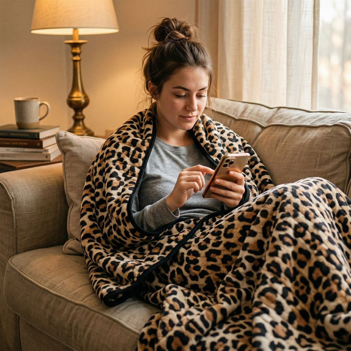 Temperature-Regulating Blanket - All-Season Comfort - Buy 1 Get 1 FREE