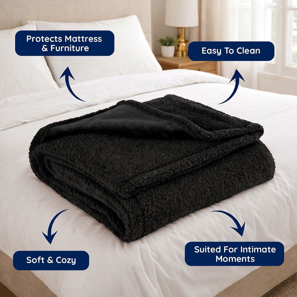 Waterproof Intimacy Blanket for Unmatched Comfort and Protection
