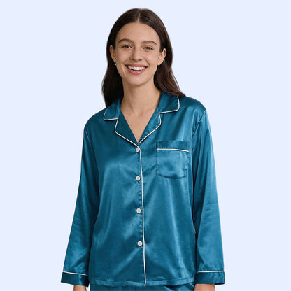 Moonlit Silk Pyjama Set