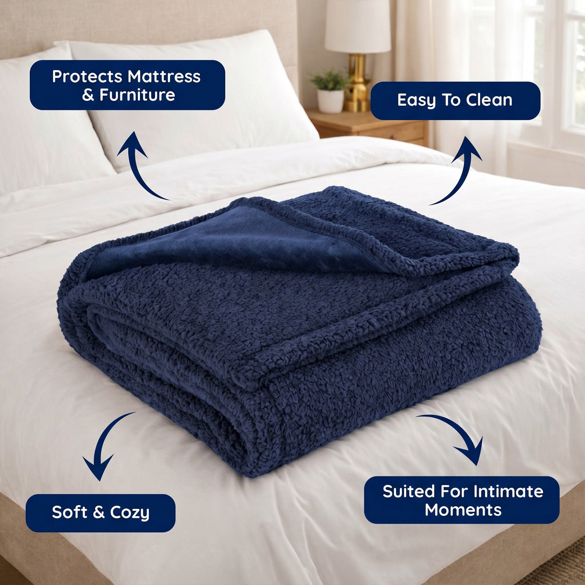 Waterproof Intimacy Blanket for Unmatched Comfort and Protection