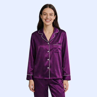 Moonlit Silk Pyjama Set