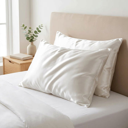 Luxury Silk Pillowcase (Pair) + 3x "FREE" Sleep Goodies