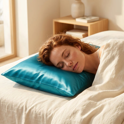 Luxury Silk Pillowcase (Pair) + 3x "FREE" Sleep Goodies