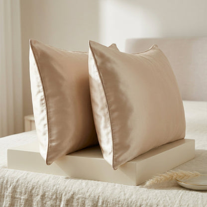 Luxury Silk Pillowcase (Pair) + 3x "FREE" Sleep Goodies