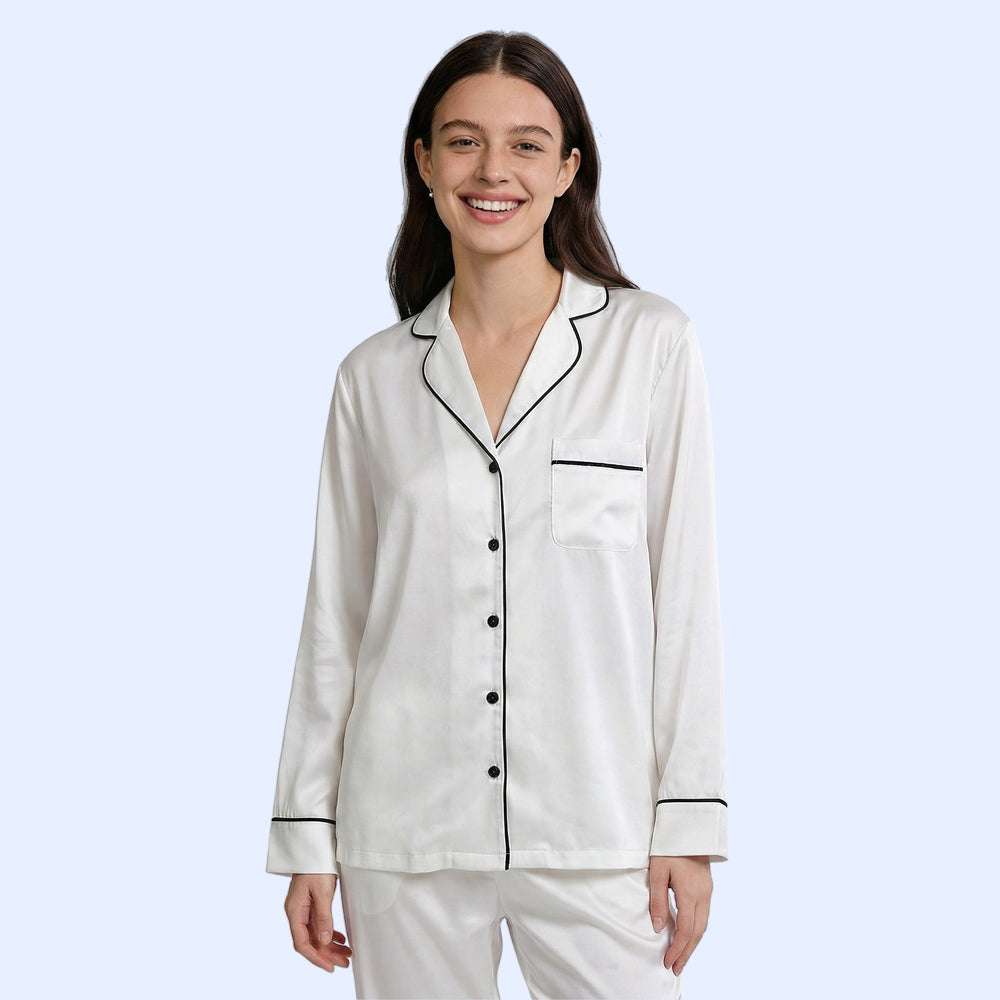 Moonlit Silk Pyjama Set