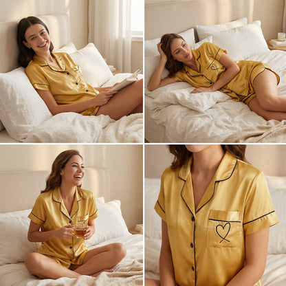 Intimate Hours Silk Set