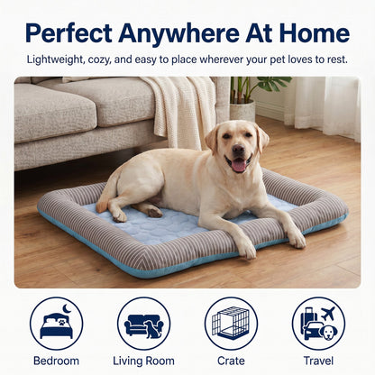 Summer Cooling Dog Mat with Sides