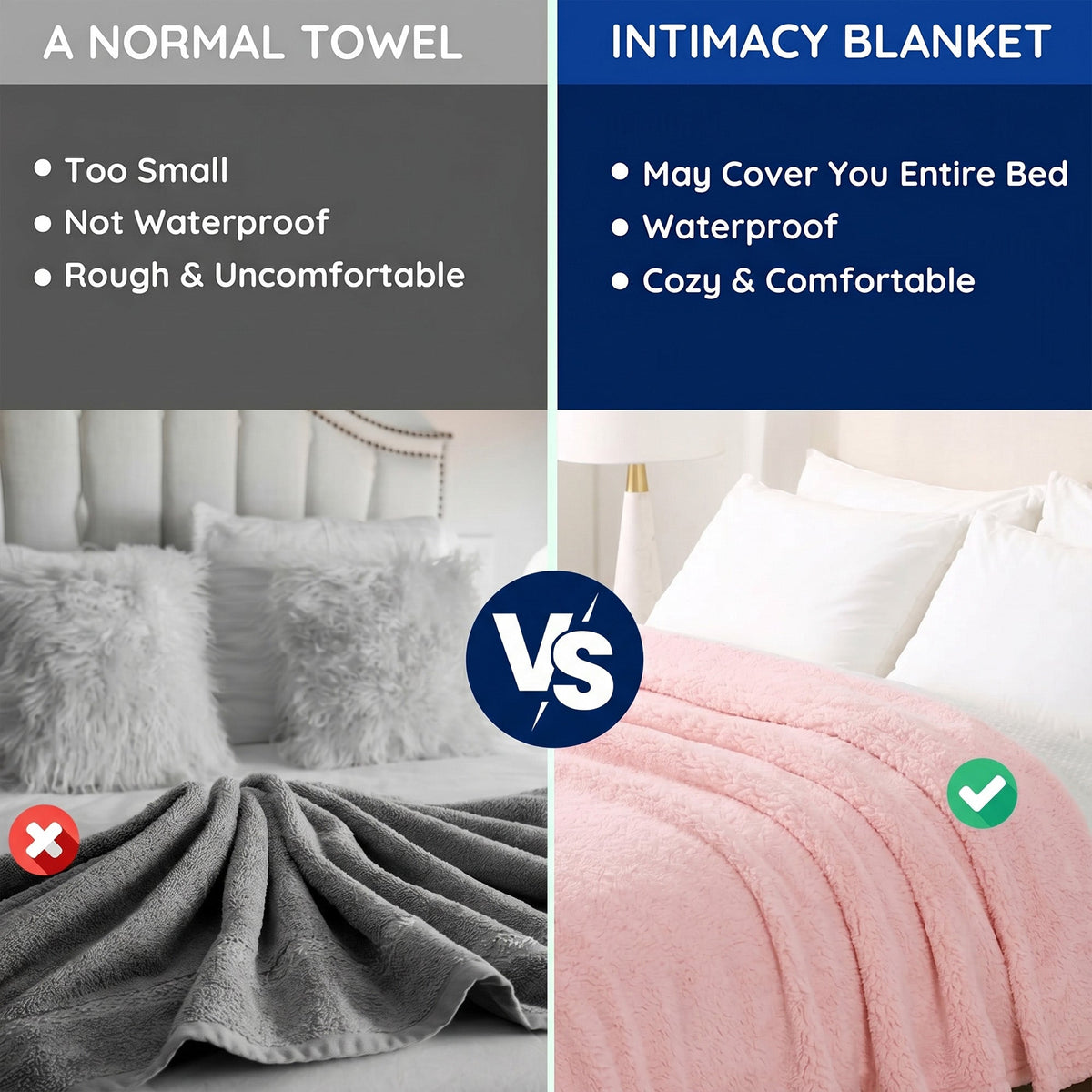 Waterproof Intimacy Blanket for Unmatched Comfort and Protection