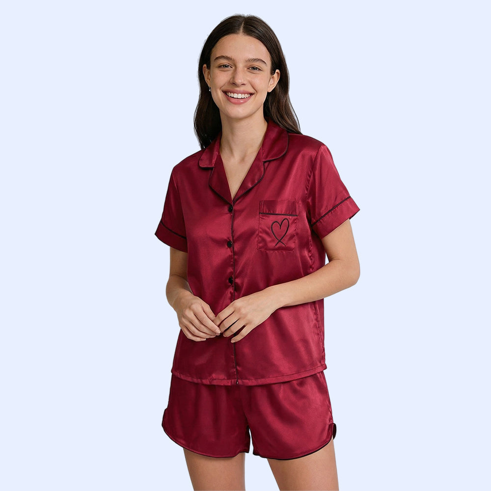 Intimate Hours Silk Set