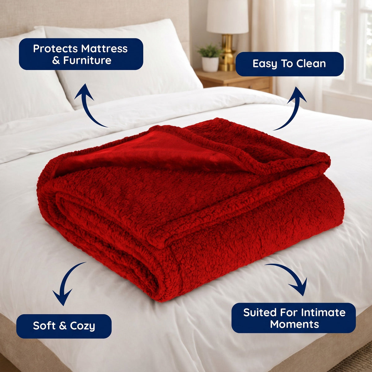 Waterproof Intimacy Blanket for Unmatched Comfort and Protection