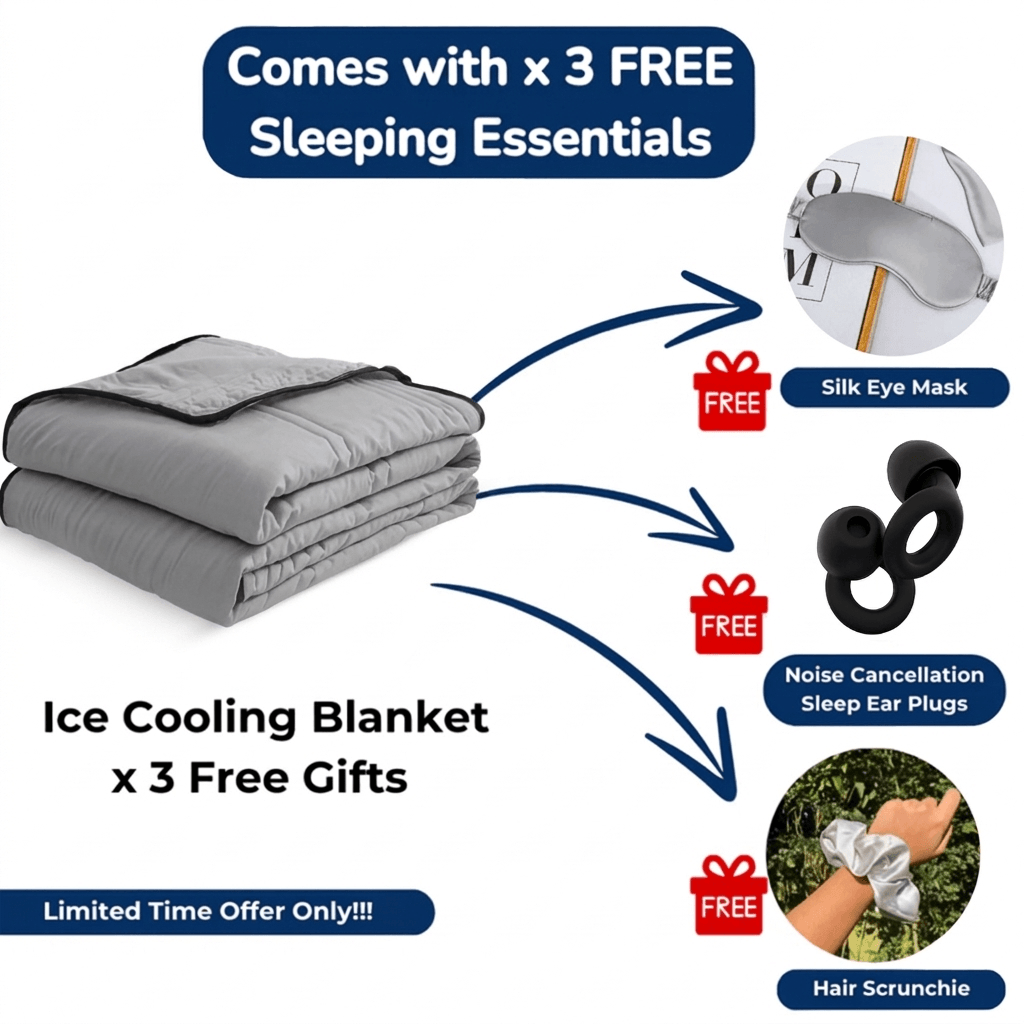 Ice Calming Cooling Blanket - Limited Time Offer