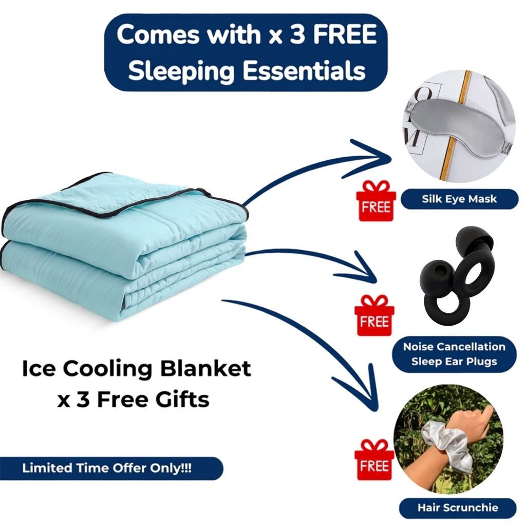 Ice Calming Cooling Blanket - Limited Time Offer
