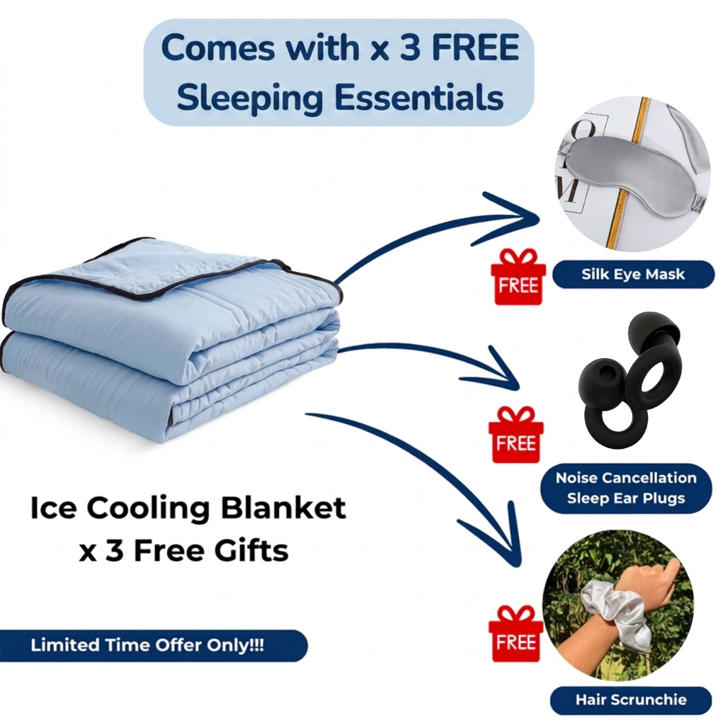 Ice Calming Cooling Blanket - Limited Time Offer